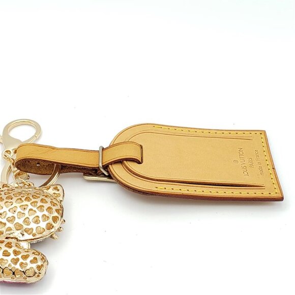 Authentic Louis Vuitton Luggage Nametag with Unbranded Keycharm - Picture 10 of 15